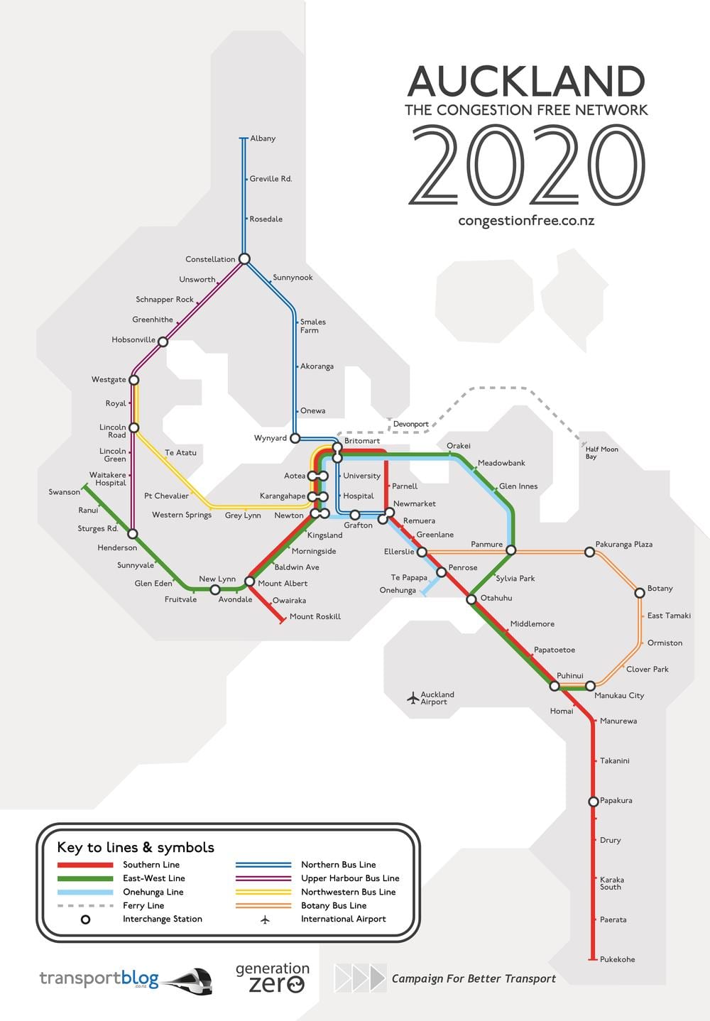 treni hartë Auckland