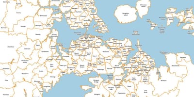 Harta e Auckland për kullotë