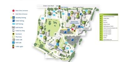 Harta e Middlemore spital